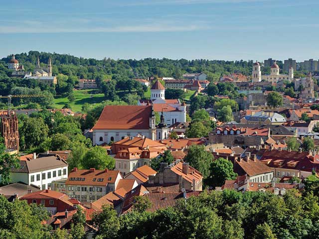 Lituanie - Vilnius, La Ville aux cents Eglises