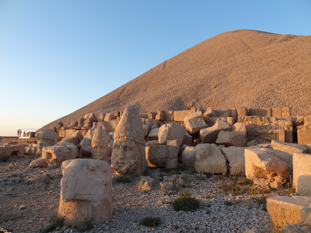 Turquie - Nemrut Dag - Terrasse Ouest