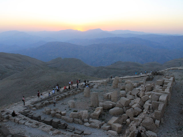 Turquie - Nemrut Dag - Terrasse Ouest