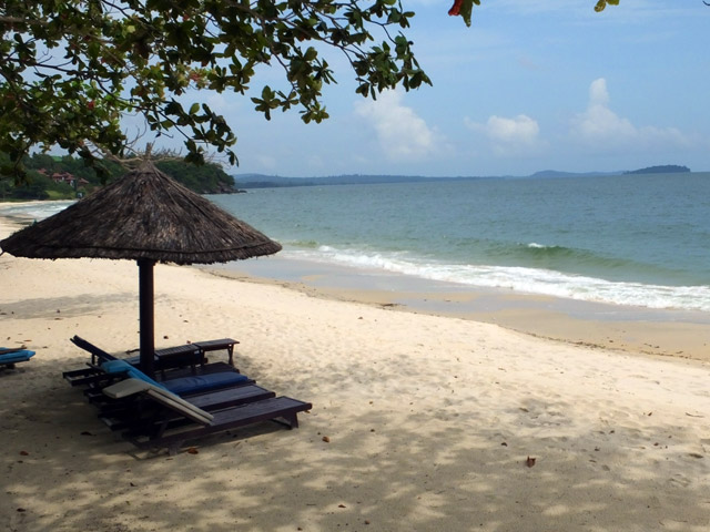 Cambodge - Sihanoukvile, Sokha Beach