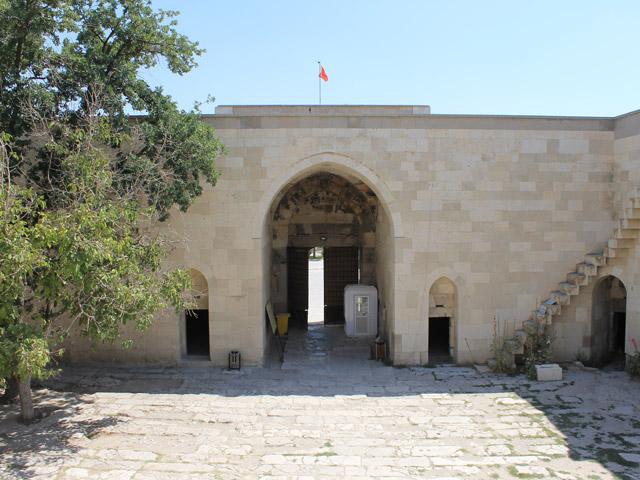 Turquie - Le Caravensérail de Sultan Hani - Cour intérieure