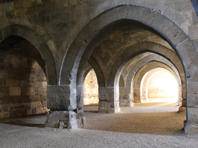 Turquie - Le Caravensérail de Sultan Hani - Salle Intérieure